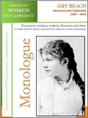 cover image of Profiles of Women Past & Present – Amy Beach, Musician and Composer (1867-1944)